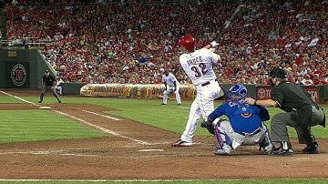 CHC@CIN: Bruce blasts two-run homer in the 7th