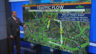 TRAFFIC: Death investigation causes road closure on I-65 in Nashville