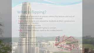 Flipping the Classroom at the Swanson School of Engineering