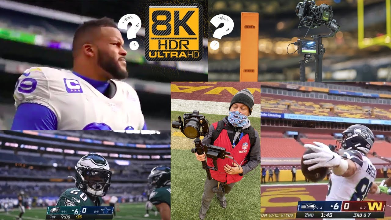 The NFL's New Camera Angle Is it Really 8K? YouTube