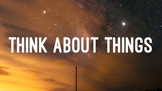 Daði Freyr - Think About Things (Lyrics) Resimi