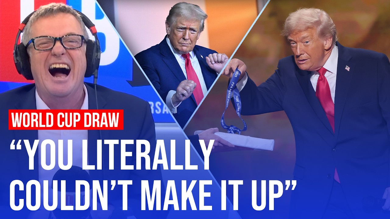 'Absurd spectacle': Trump finally awarded a peace prize | LBC - YouTube