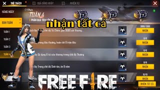 [ Free Fire ] Nhận tất cả huy hiệu thẻ vô cực cùng Rú Lỵ Gaming 😘
