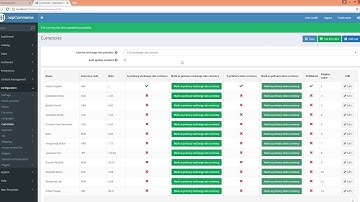 Change and Configure Currency in NopCommerce 4.0