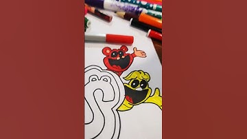 PAINTING KICKIN CHICKEN FROM SMILING CRITTERS POPPY PLAYTIME CHAPTER 3 #fnf #music #remix