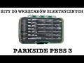 #012 Bity do wkrętaków elektrycznych: Parkside PBBS 3