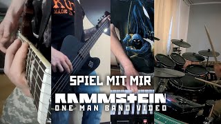 Rammstein - Spiel mit mir cover (one man band)