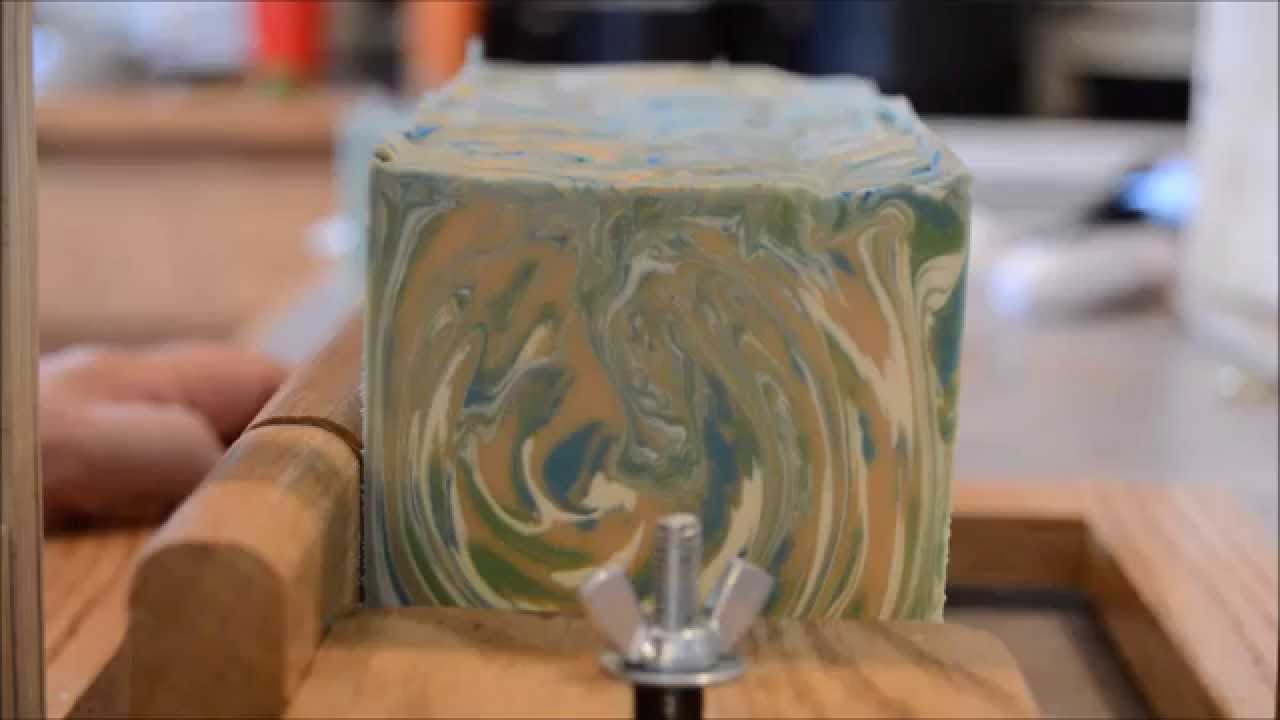 The Making & Cutting of Island Spa Soap YouTube
