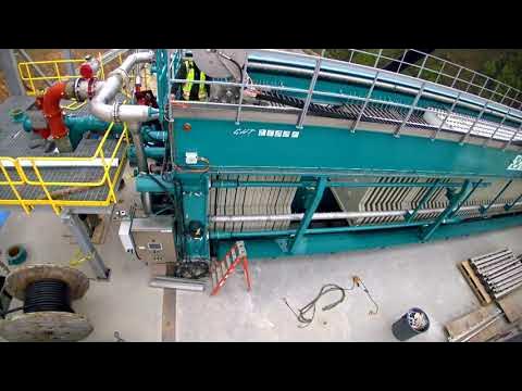 M.W. Watermark - 1500mm Filter Press Installation 