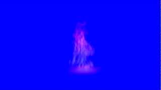 Fire FX Bluescreen