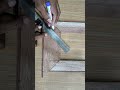 How to measure the angle of a frame with different sizes of wood #tricks #woodworking #diy