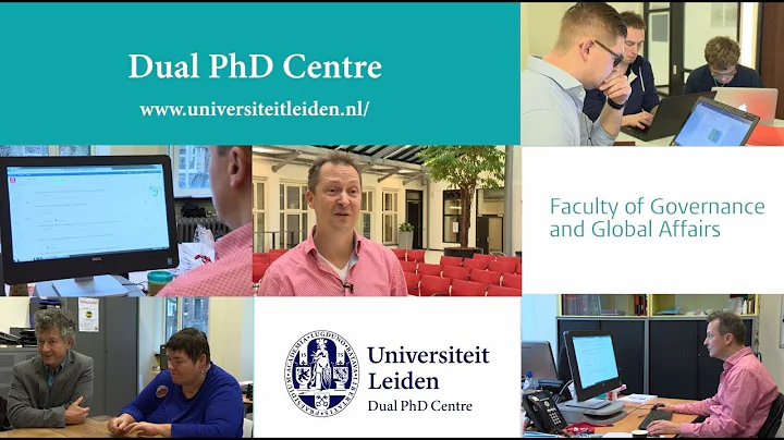 Dual PhD Centre: duale promovendus Mark van Houwel...