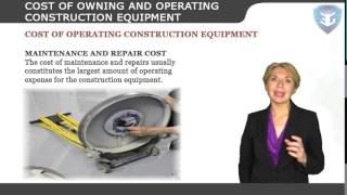 COST OF OWNING AND OPERATING CONSTRUCTION EQUIPMENT new