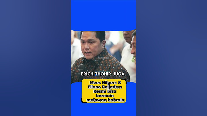 Mees Hilgers dan Eliano Reijnders Resmi Jadi WNI #MeesHilgers #ElianoReijnders #BeritaSepakBola