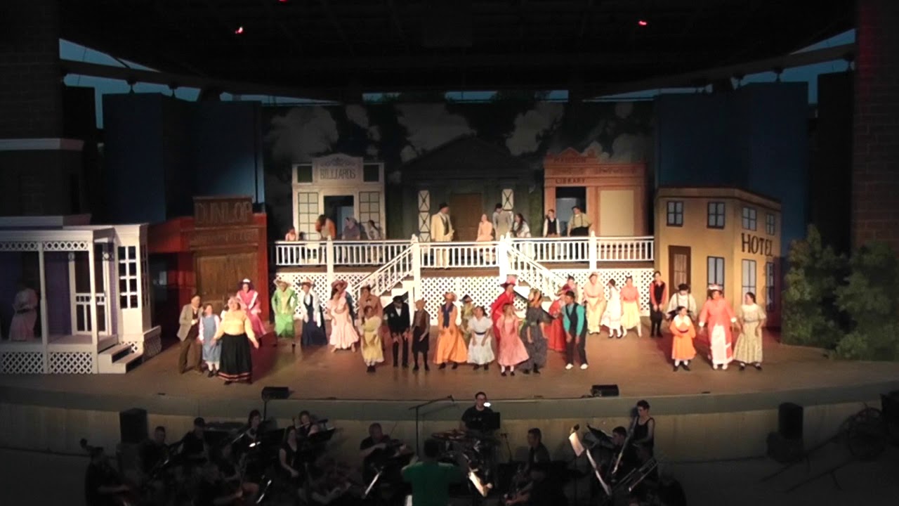 The Wells Fargo Wagon The Music Man Lubbock Moonlight Musicals 2018 YouTube