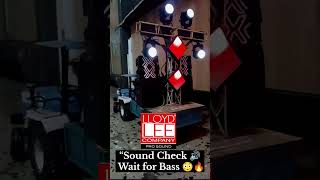 “DJ Sound Check 🔊 Bass Test + Sharpy Light Demo 🔥”#shorts