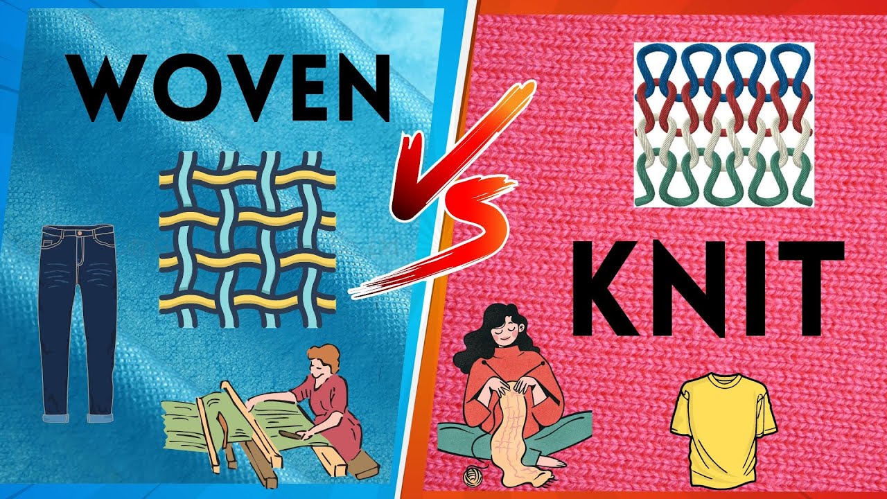 23 Difference between Woven and Knitted Fabric - ORDNUR