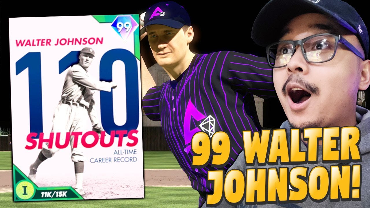 99 WALTER JOHNSON IS A REALLY GOOD STARTING PITCHER?! MLB The Show 21