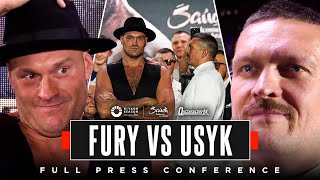 Tyson Fury vs Oleksandr Usyk FULL final press conference 👑