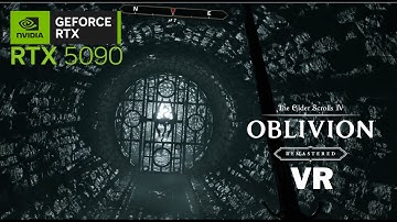 The Elder Scrolls IV: Oblivion Remastered in VR (UEVR TEST) RTX 5090 | Quest 3