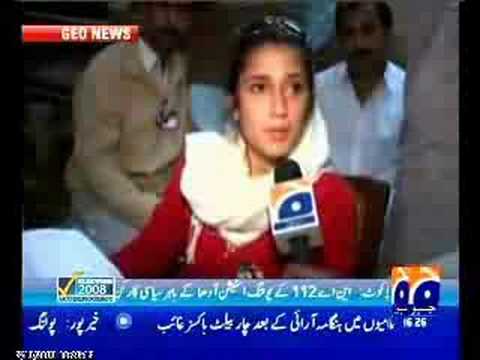 Fatima Bhutto speaks about rigging in election 2008