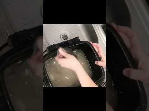 как помыть фритюрницу