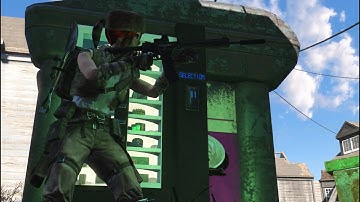 Fallout 4: New Gun and Vending Machines