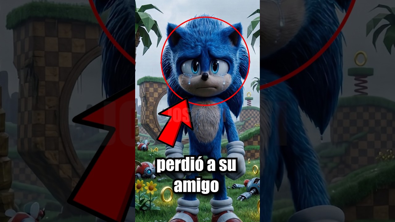 ¿Sonic perdió a su verdadero amigo? 😭 #sonic #josativi #shorts #youtube