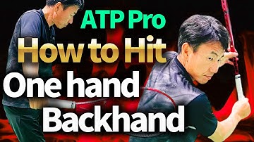 [Tennis] Be Like Federer! Former Japan No.1 Player Teaches One Hand Backhand Tips