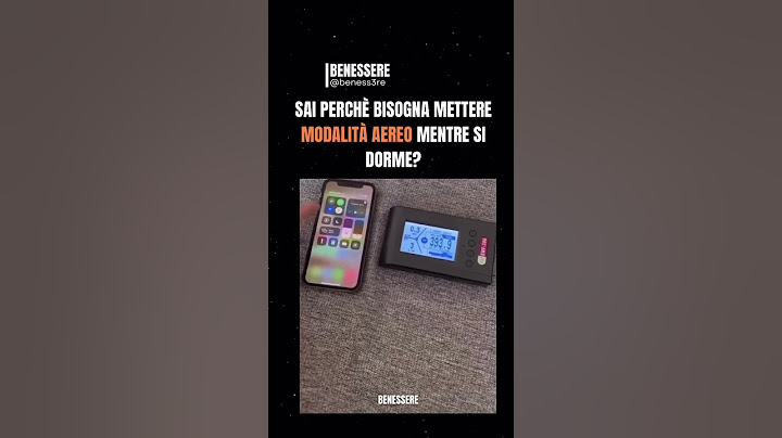 ECCO PERCHÈ DEVI METTERE LA MODALITÀ AEREO NEL TUO CELLULARE 📱