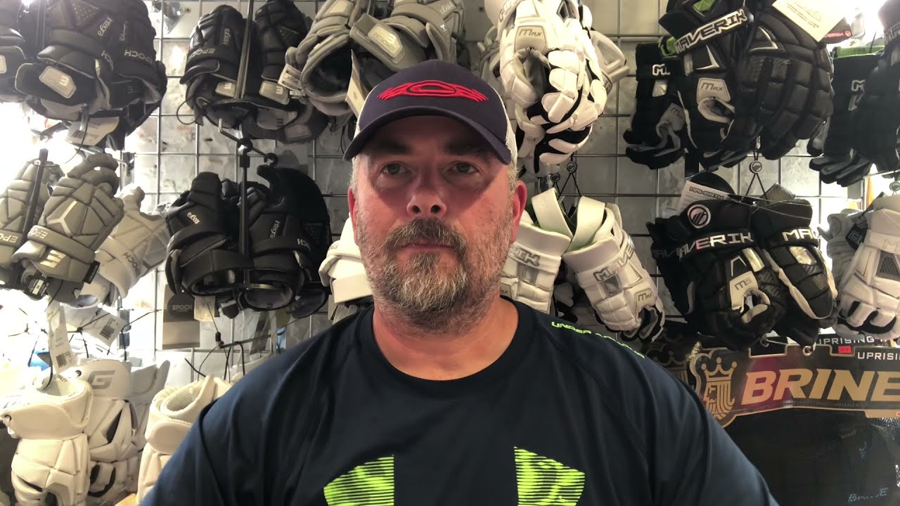 Maverik M5 Lacrosse Gloves Quick Look Review YouTube