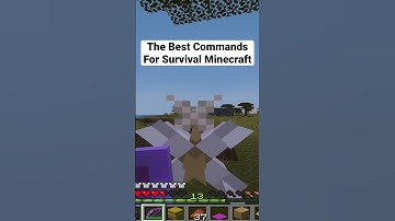 The Best Commands In Minecraft #shorts #minecraft
