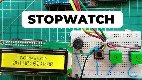 STOPWATCH ⏱️ WITH ARDUINO UNO || ARDUINO PROJECTS