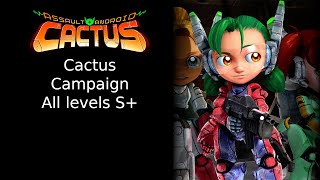 Assault Android Cactus - Cactus, All Campaign Levels S 