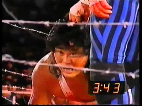 Atsushi Onita vs. Terry Funk Exploding No Rope Barbed Wire Exploding Ring Time Bomb Death Match