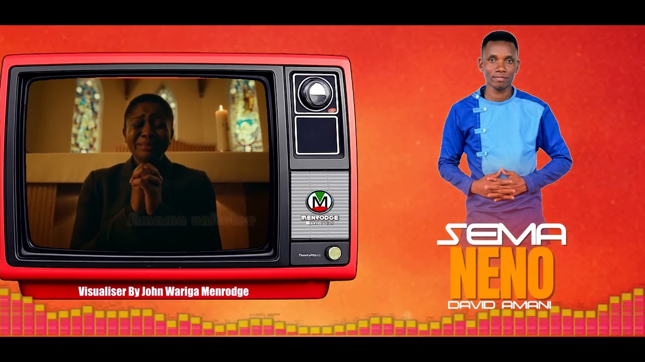 DAVID AMANI_-_SEMA NENO (MUSIC VISUALISER)  SMS "SKIZA 95214053" TO SET THIS SONG AS YOUR SKIZA TUNE