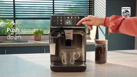 Philips Series 5500 LatteGo  Automatic Coffee Machine   How to set up