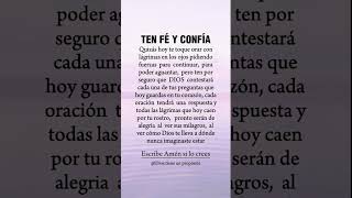 Ten fé y confía DIOS es bueno ❤️ 🩹🙏🤍#dios #diosesbueno #diosesamor #fé #oração