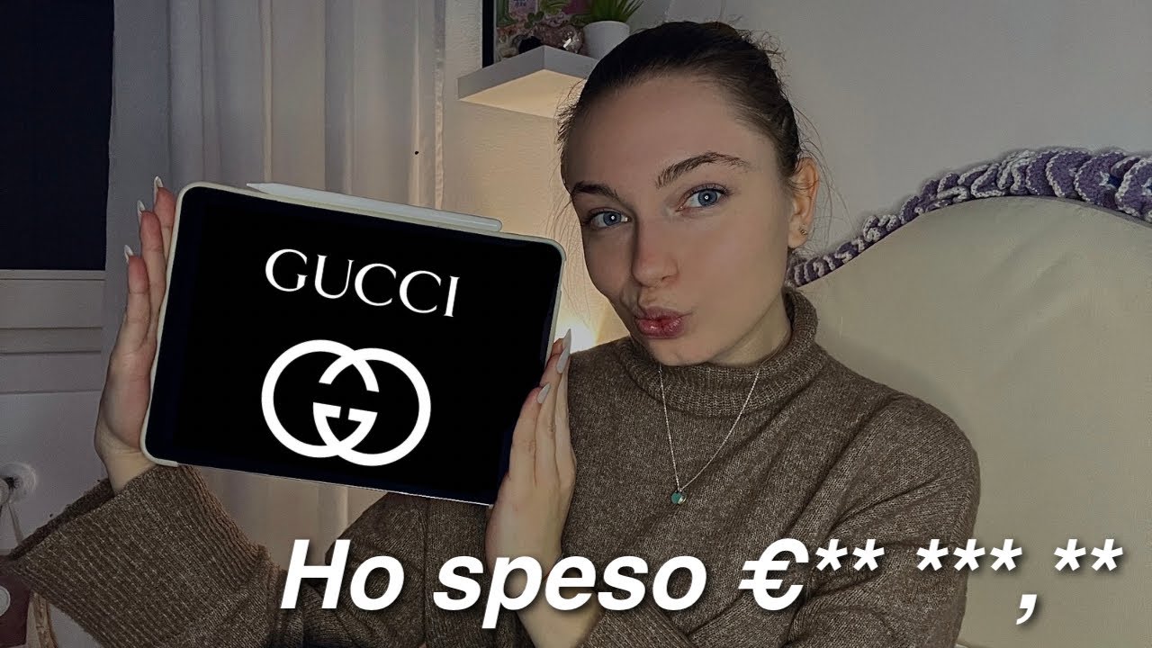 QUANTO HO SPESO DA GUCCI💸❤️‍🔥 