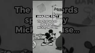 Celebrity What were Mickey Mouse's first words?  #shorts #disney #mickeymouse Net Worth