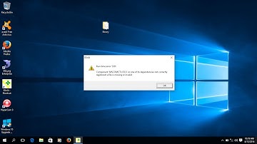 vb on windows 10 fix error mscomctl.ocx missing