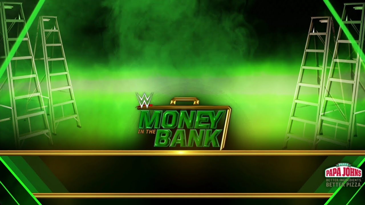 WWE Money In The Bank 2021 Match Card Templates With Special Effects YouTube