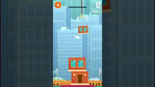 Berasa Nostalgia Game Jadul Nokia - Skyscraper Stack Builder #gameplay #gamenostalgia screenshot 5