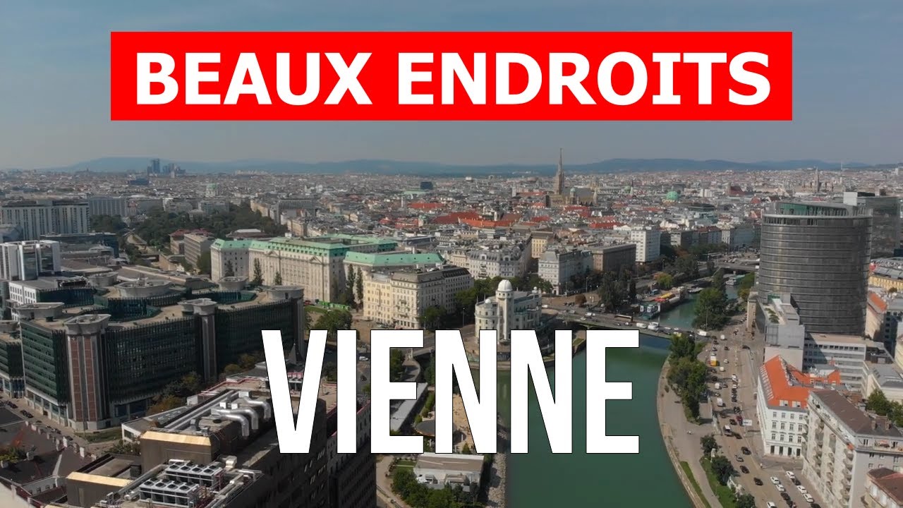 Voyage à Vienne, Autriche Tourisme, vacances, lieux, aperçu Drone 4k vidéo Vienne que