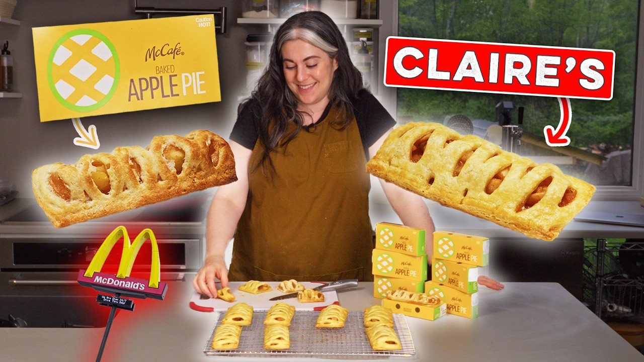 I Tried Making Homemade McDonald’s Apple Pie | Claire Recreates