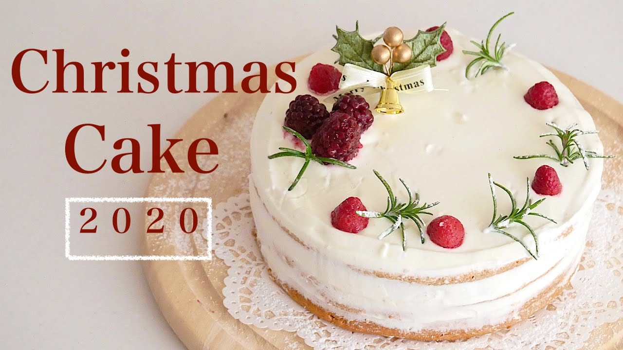 Christmas cake) How to make a moist 
