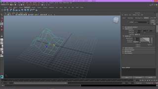 How to create wireframe mountains in MAYA