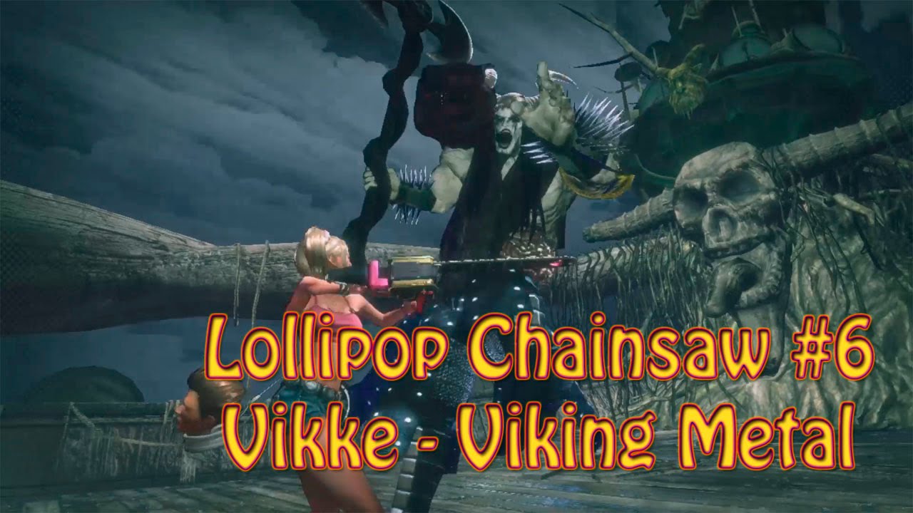 Lollipop Chainsaw 5 Vikke Viking Metal Zombie YouTube