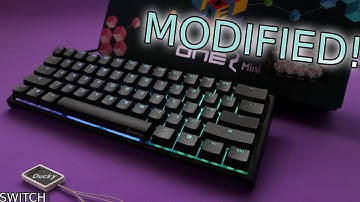 I MODIFIED The Ducky One2 Mini!