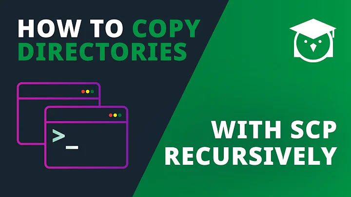 How to copy directories with SCP recursively | Tutorial